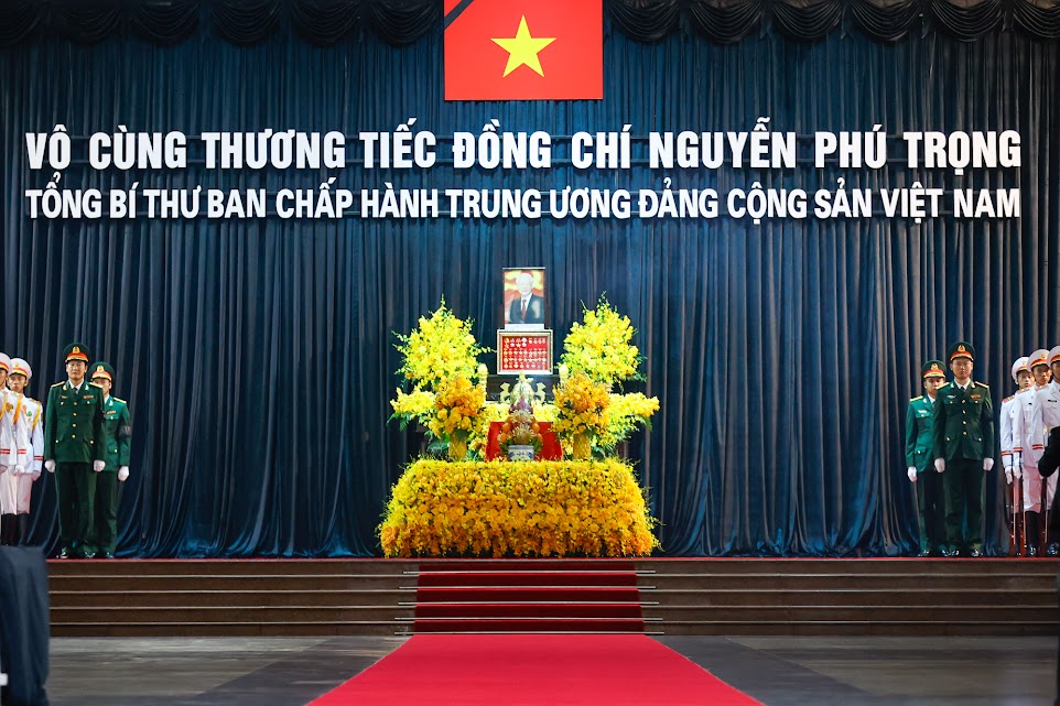 LỄ QUỐC TANG TỔNG BÍ THƯ NGUYỄN PHÚ TRỌNG